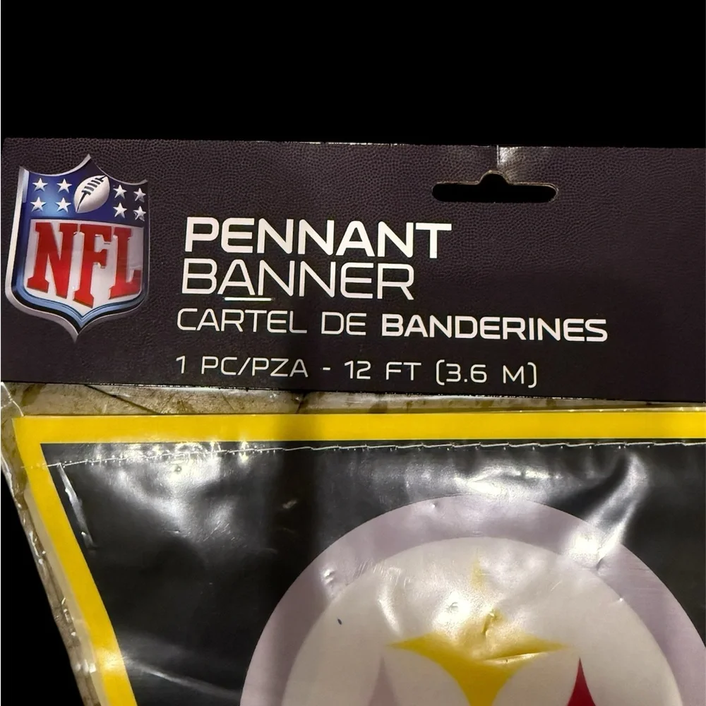 Steelers Pennant Banner